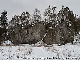 Skly u Holtejna s jeskyn Hladomornou a zceninou