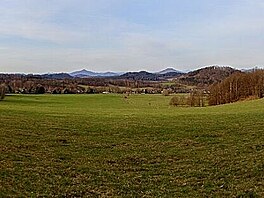 Vlet na Velk Vpenn a zceninu hradu Roimund 11. dubna 2021,  vhledy do...