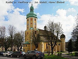 Kostel sv. Vavince, Horn Blatn