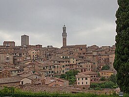 Siena, vhledy z pevnosti