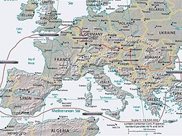 2- Cesta komory kolem Evropy