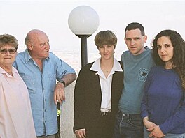Kurt Lanzer se svoj rodinou