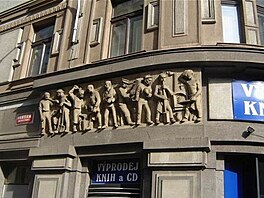 Relief Karla Dvoka na Gorov bance