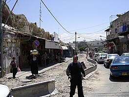 .3 palestinsk ulice v Akku