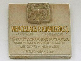 Kirwitzerova pamtn deska v Kadani
