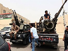 Podivn milice nejen v Benghz
