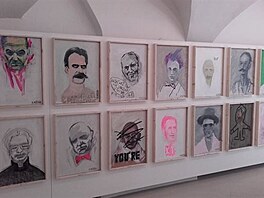 Ticet portrt v Galerii Milana Knka