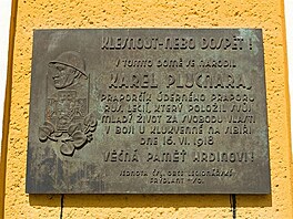 Karel Plucnara - pamtn deska