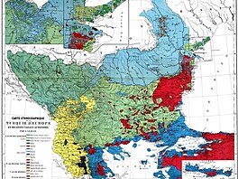 etnick mapa Balknu