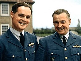 Alexander Hess (vpravo) - velitel 310. peruti