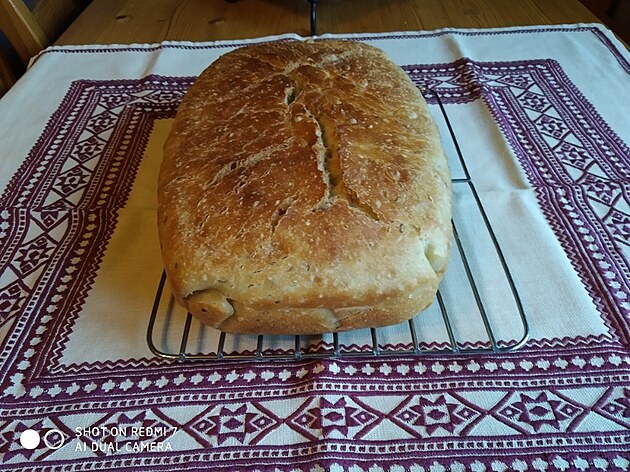 Chléb z pekáčku, domácí