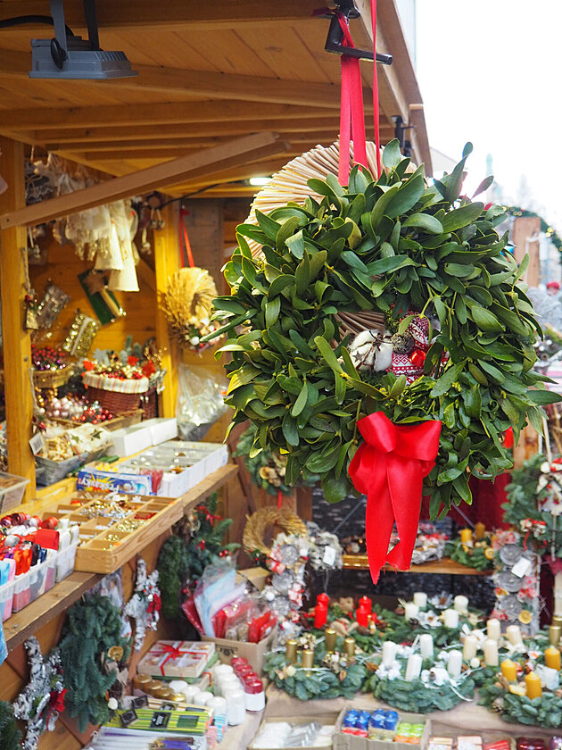 Vánoní trhy, námstí Míru, Praha