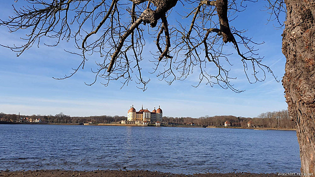 Zámek Moritzburg, prosinec 2022