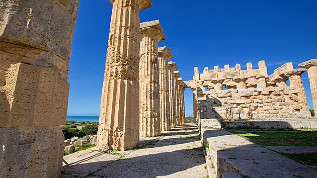 Antika, Sicílie, březen 2023