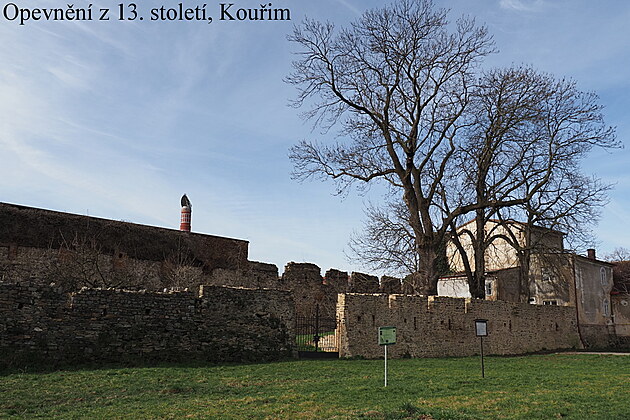 Poutn cesta Blank - p, bezen 2023. Opevnn z 13. stolet, Kouim.