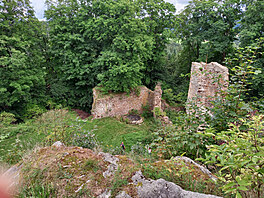 Ruiny hradu elmberk