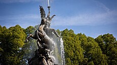 Zámek Herrenchiemsee, Bavorsko, zá�í 2023