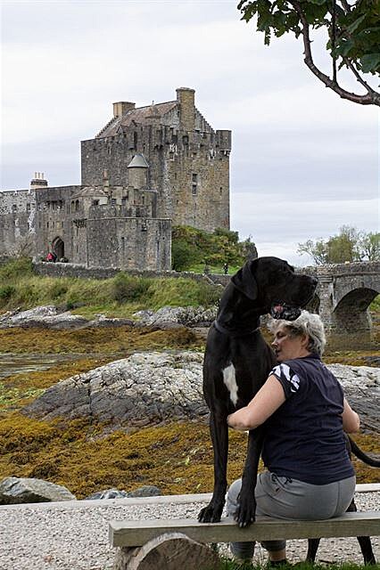 33 - Eilean Donan Castle - populární místo Skotska