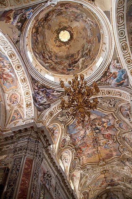 Cesta na Sicílii. Palermo - trocha sicilského baroka - Chiesa di Santa Caterina
