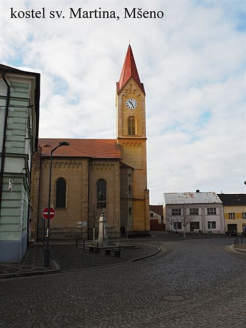 Meno, kostel sv. Martina