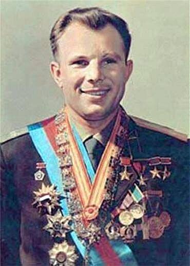 Oficiální portrét Jurije Gagarina