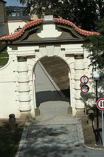 barokní brána mlýna