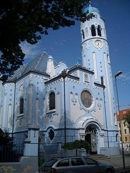 Lechner-Modrý kostel