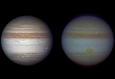Jupiter - dopady