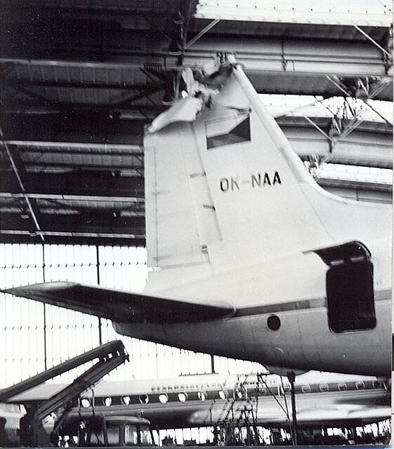 IL 18 OK-NAA pokozená TU134A