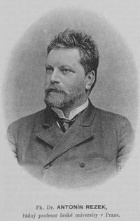 Antonín Rezek, 1892