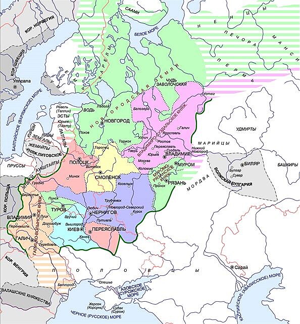 2. Kyjevská Rus, 1237