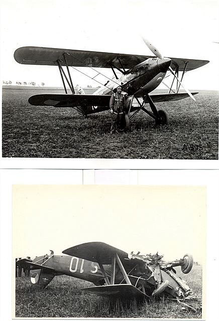 prototyp B.534.1 s HS 12Ybrs, a jeho první havárie