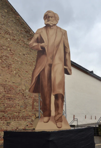 Karl Marx statue