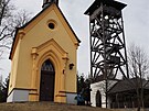 Kaple sv. Markéty a rozhledna Markéta. Po�umaví.