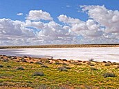 vehla-Austrálie Pilbara jezero