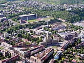 Dejvice - celkový pohled