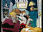 Pod postelí nco slintá Calvin a Hobbes Watterson