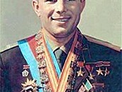 Oficiální portrét Jurije Gagarina