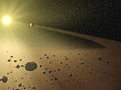 Poátení fáze formování planetárních soustav