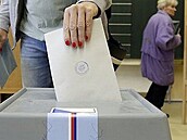 volby urna hlasování