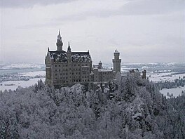 zana - výlet do Bavorska - bílý zámek 