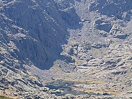 Sierra de Gredos - pohled zvky na jezero Gredos