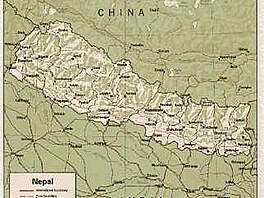 Himlaj - mapa