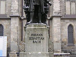 Leipzig, pomnk J. S. Bacha