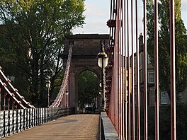 Glasgow, South Portland Street Suspension Bridge