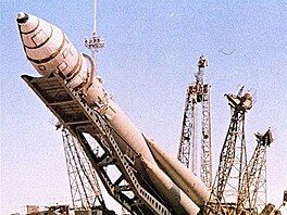 Vostok 1 pprava na start