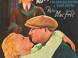 Truda Grosslichtov a Oldich Nov ve filmu Advoktka Vra z roku 1937