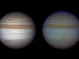 Jupiter - dopady