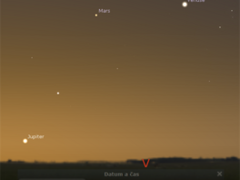 Msc a planety na rann obloze 10. 9. 2015