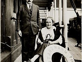 Albert Einstein a Elsa, KitanoMaru 1922